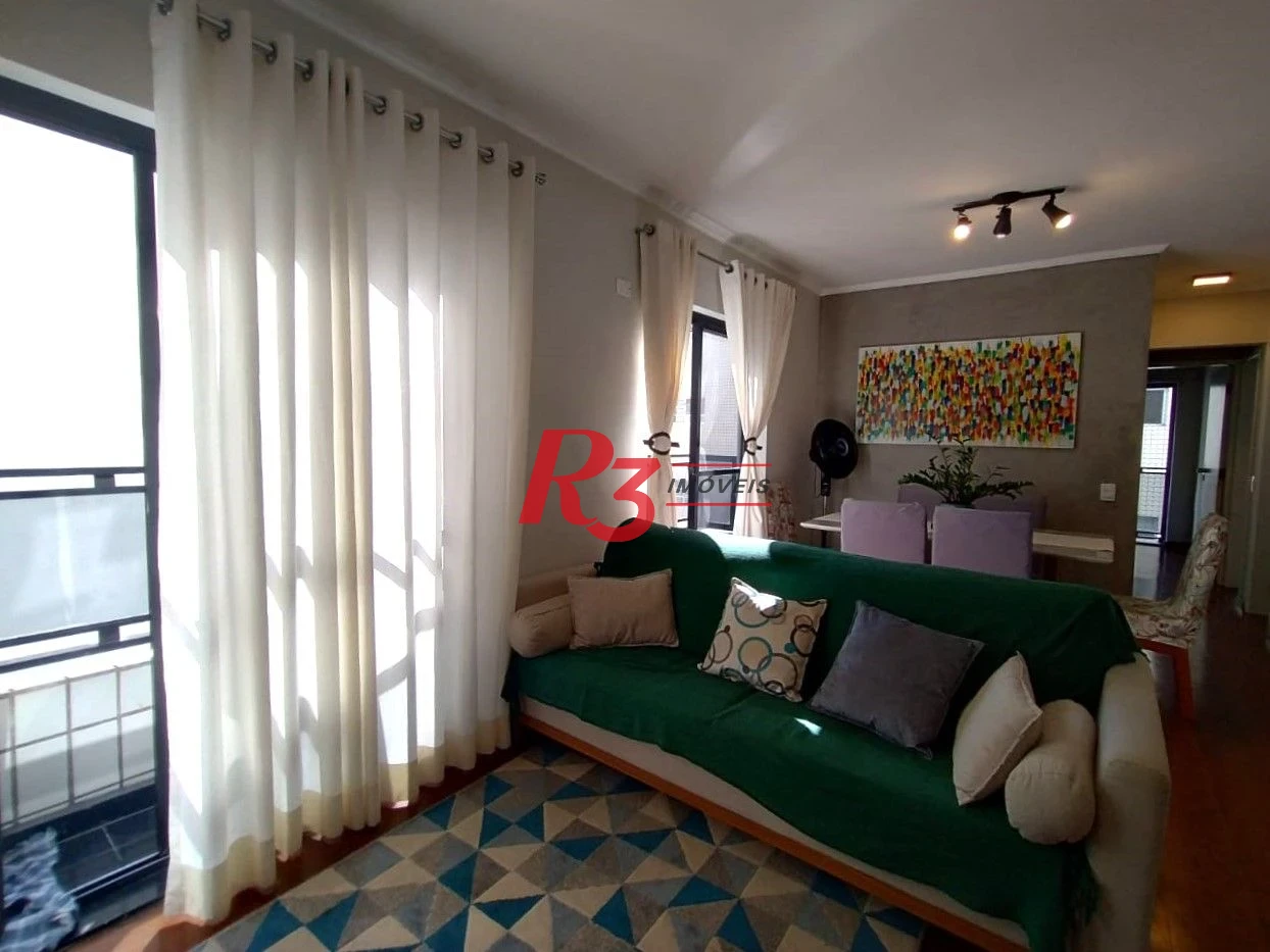 Apartamento à venda, 89 m² por R$ 790.000,00 - Pompéia - Santos/SP