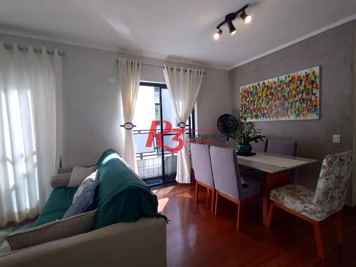 Apartamento à venda, 89 m² por R$ 790.000,00 - Pompéia - Santos/SP