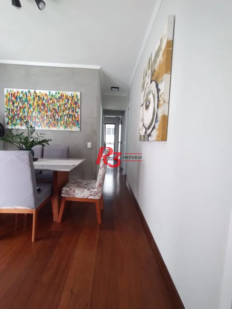 Apartamento à venda, 89 m² por R$ 790.000,00 - Pompéia - Santos/SP