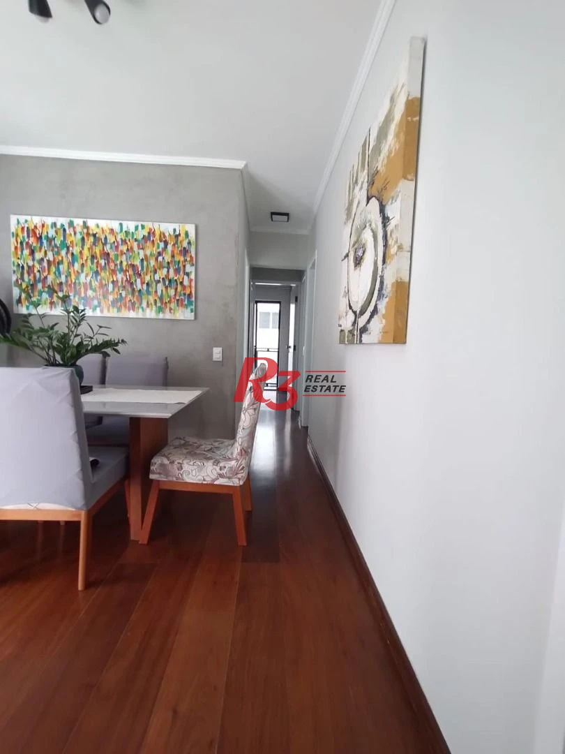 Apartamento com 2 dormitórios à venda, 89 m² por R$ 790.000,00 - Pompéia - Santos/SP