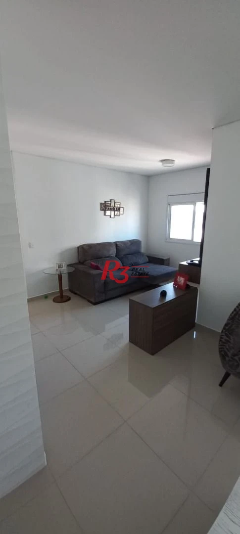 Apartamento com 2 dormitórios para alugar, 103 m² por R$ 7.000,00/mês - Ponta da Praia - Santos/SP