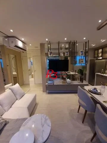 Apartamento com 2 dormitórios à venda, 42 m² por R$ 320.000,00 - Jabaquara - Santos/SP