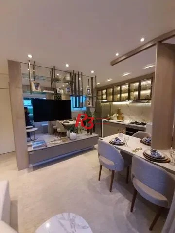 Apartamento com 2 dormitórios à venda, 42 m² por R$ 320.000,00 - Jabaquara - Santos/SP