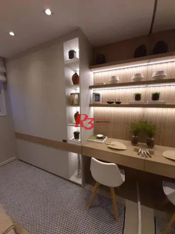 Apartamento com 2 dormitórios à venda, 42 m² por R$ 320.000,00 - Jabaquara - Santos/SP