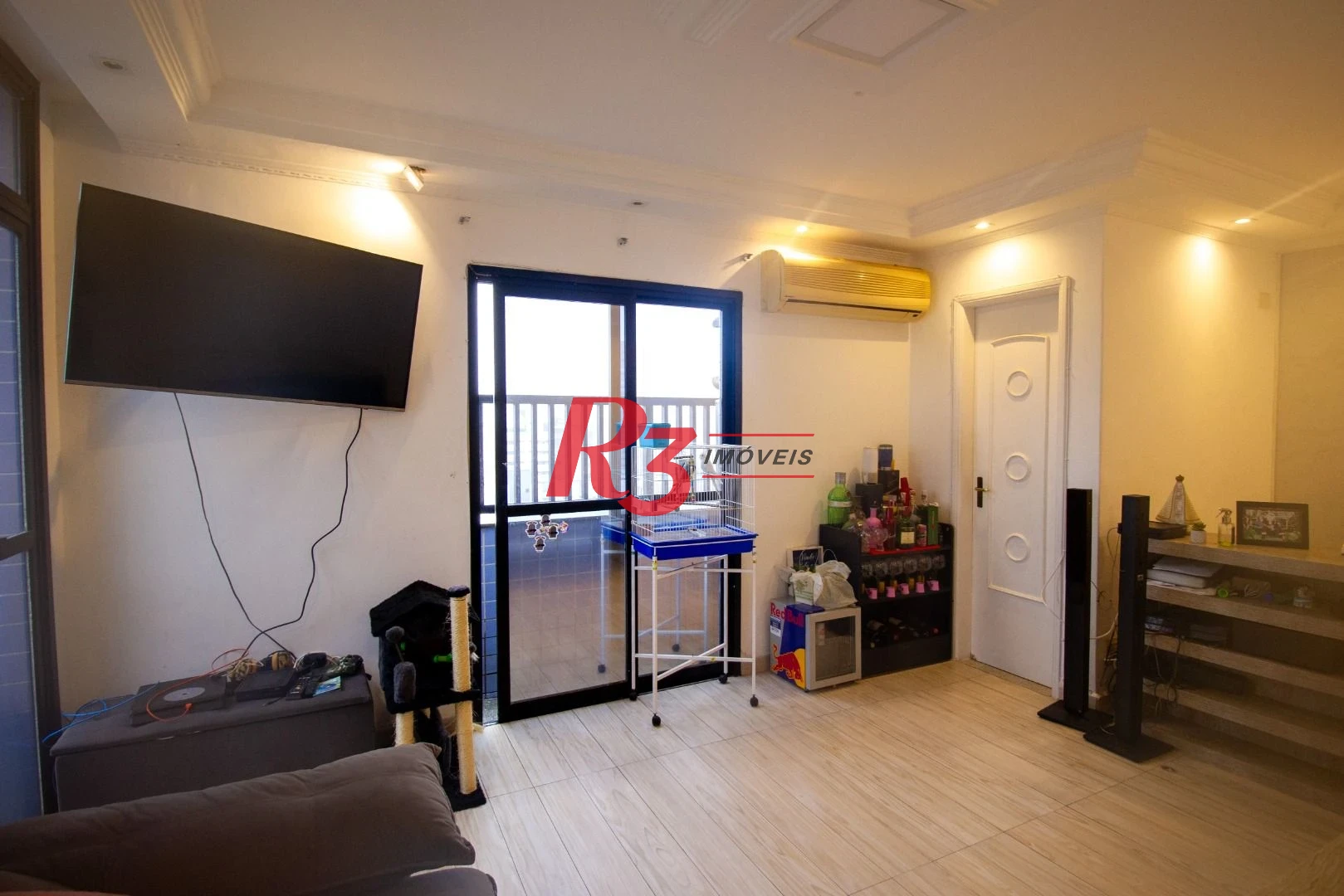Cobertura com 3 dormitórios à venda, 135 m² por R$ 680.000,00 - Estuário - Santos/SP