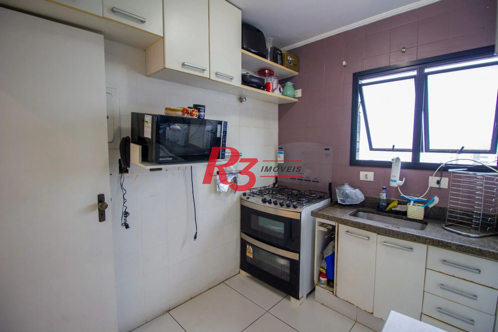 Cobertura com 3 dormitórios à venda, 135 m² por R$ 680.000,00 - Estuário - Santos/SP