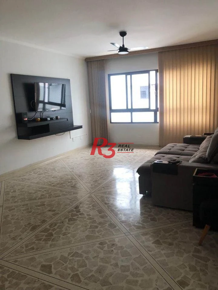 Apartamento com 3 dormitórios à venda, 170 m² por R$ 1.110.000,00 - Pompéia - Santos/SP