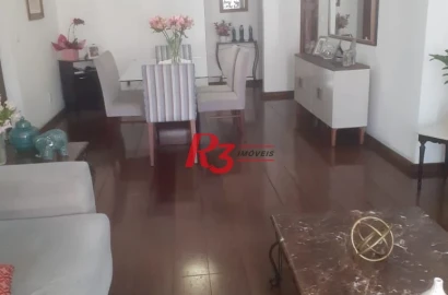 Apartamento com 3 dormitórios à venda, 152 m² por R$ 900.000,00 - Ponta da Praia - Santos/SP