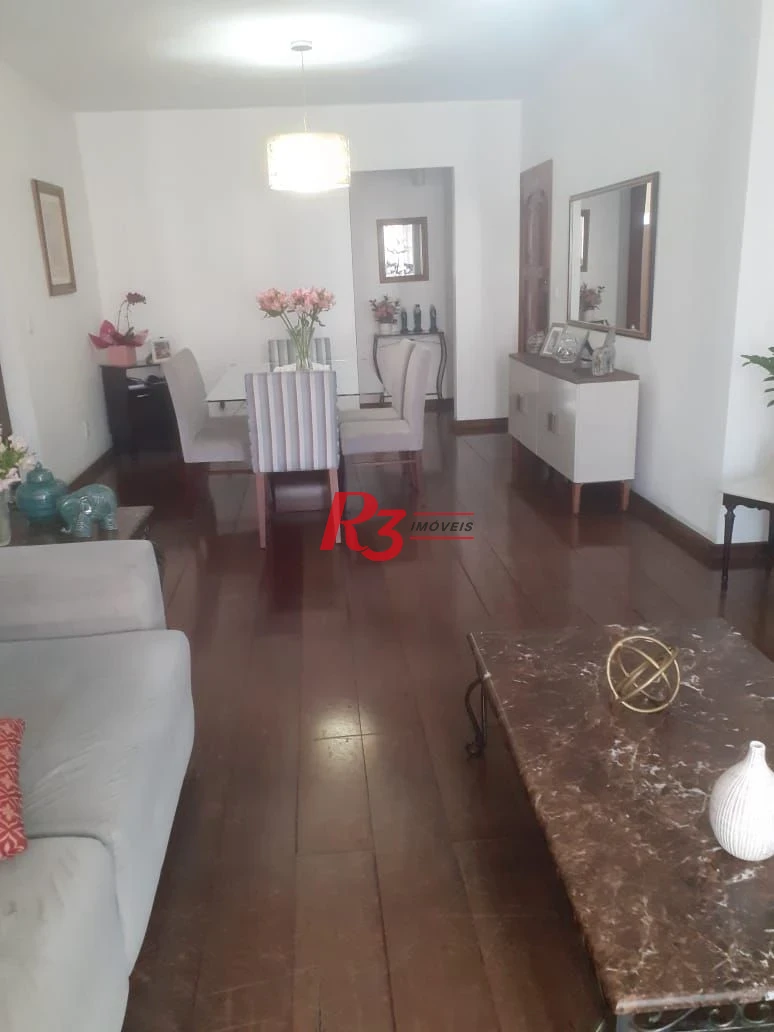 Apartamento com 3 dormitórios à venda, 152 m² por R$ 900.000,00 - Ponta da Praia - Santos/SP