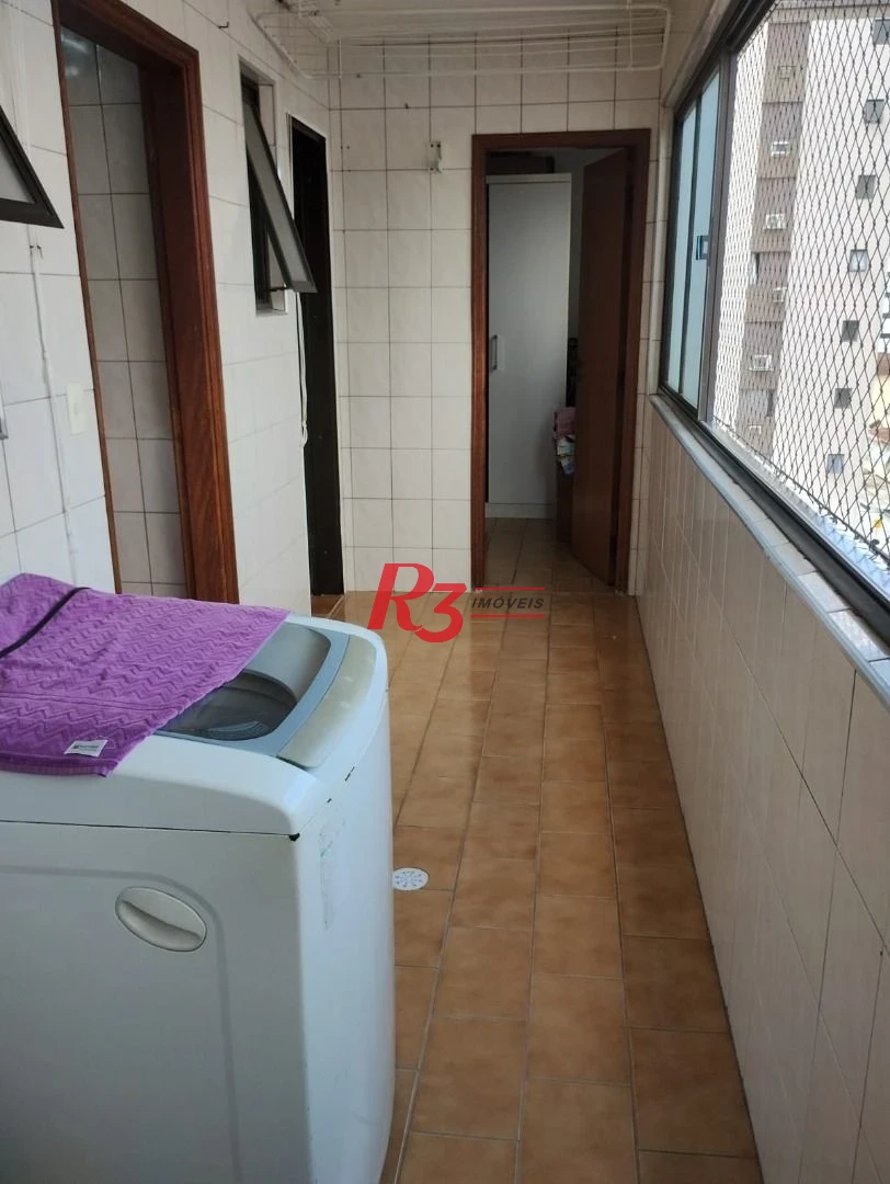 Apartamento com 3 dormitórios à venda, 152 m² por R$ 900.000,00 - Ponta da Praia - Santos/SP