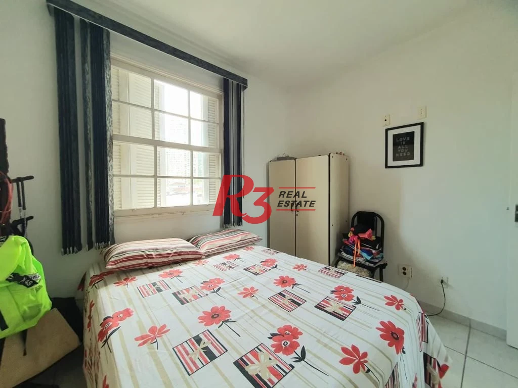 Apartamento com 2 dormitórios à venda, 61 m² por R$ 330.000,00 - Marapé - Santos/SP
