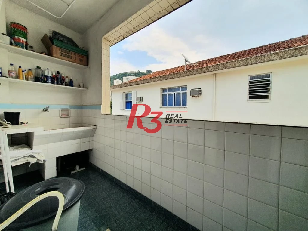 Apartamento com 2 dormitórios à venda, 61 m² por R$ 345.000,00 - Marapé - Santos/SP
