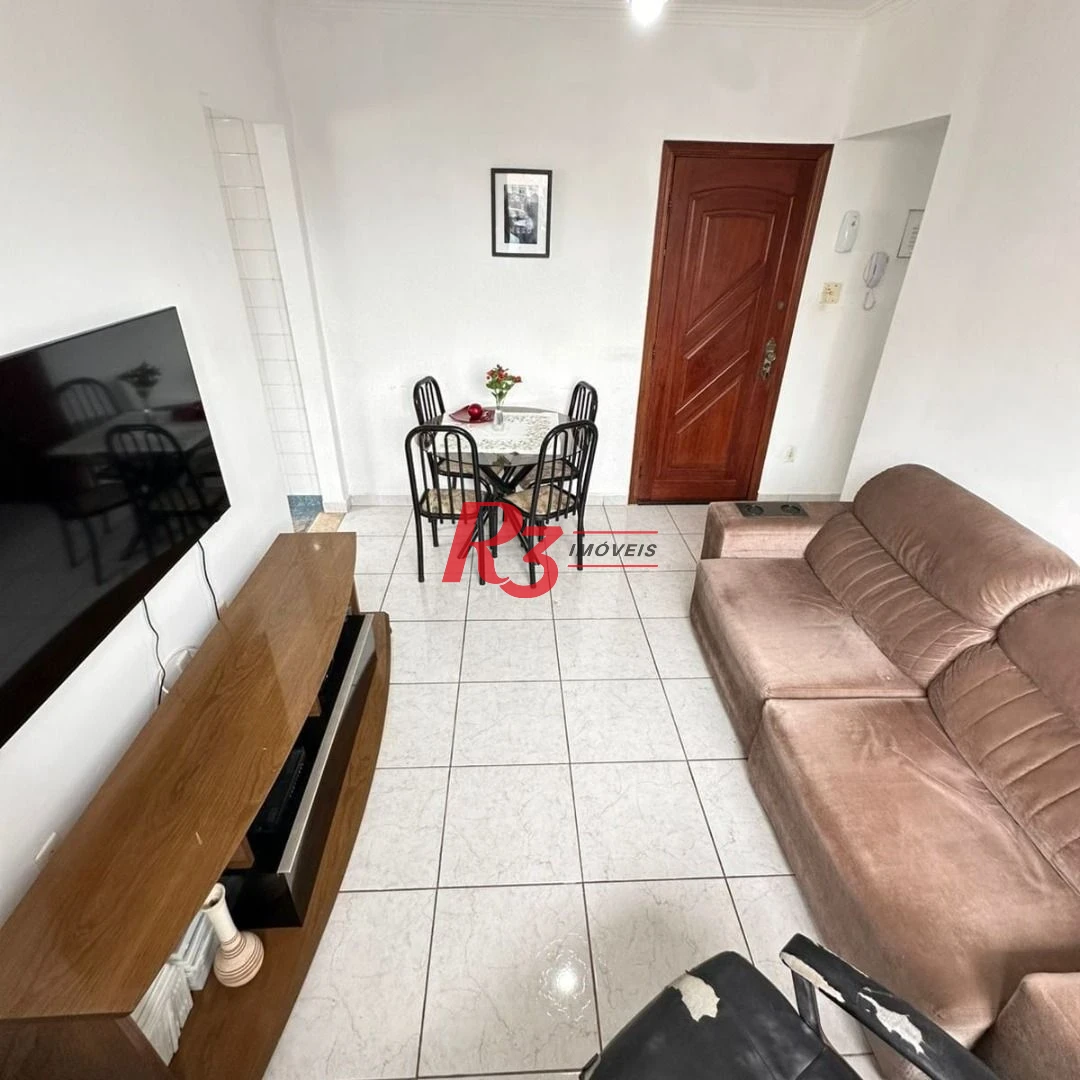 Apartamento com 2 dormitórios à venda, 61 m² por R$ 345.000,00 - Marapé - Santos/SP