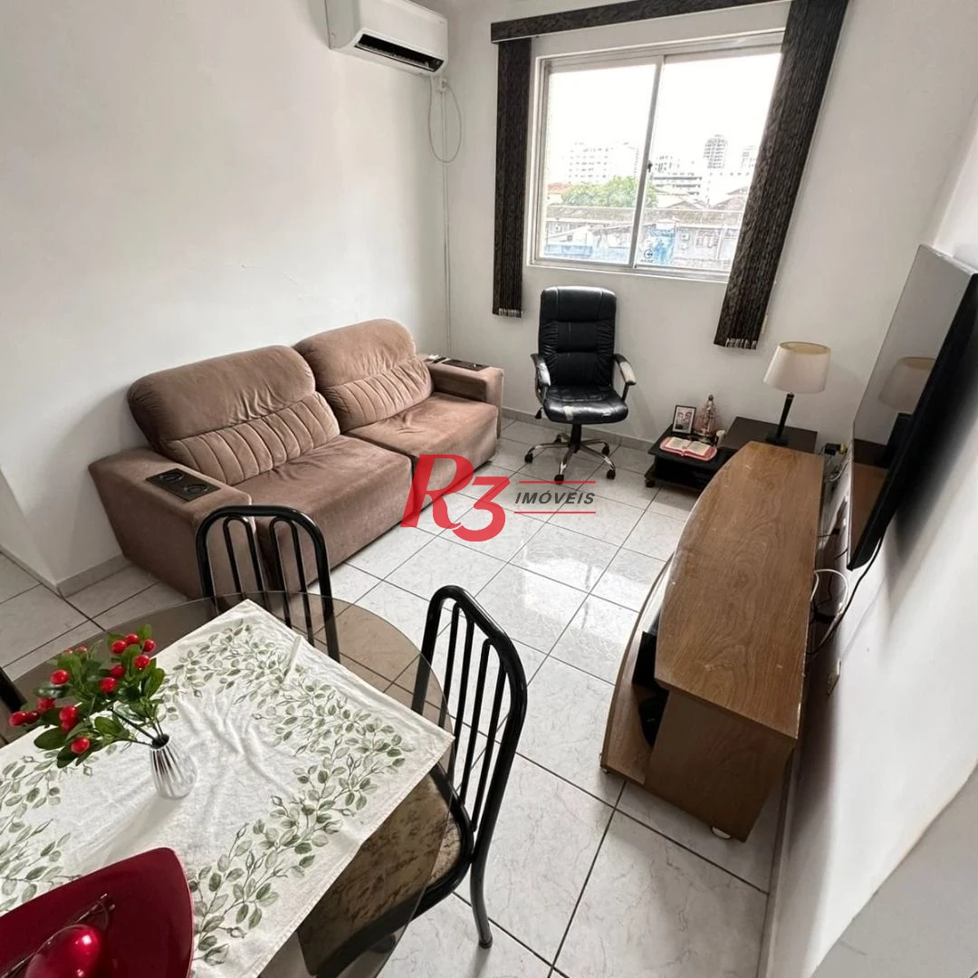 Apartamento com 2 dormitórios à venda, 61 m² por R$ 345.000,00 - Marapé - Santos/SP