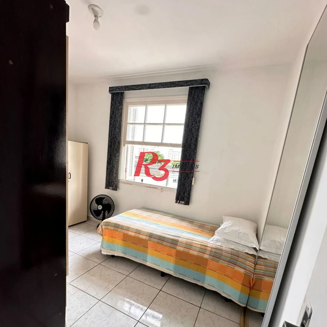 Apartamento com 2 dormitórios à venda, 61 m² por R$ 345.000,00 - Marapé - Santos/SP