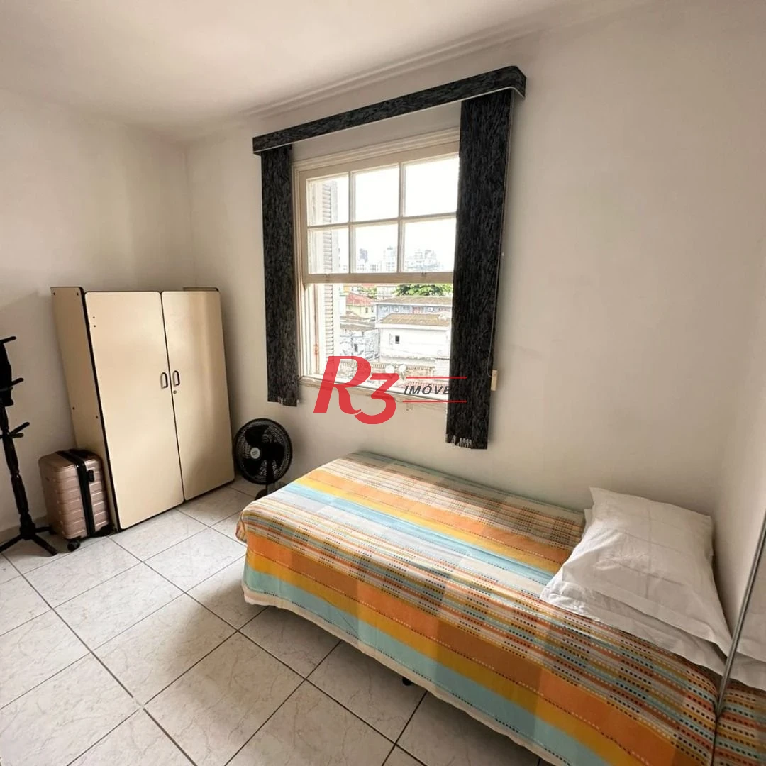 Apartamento com 2 dormitórios à venda, 61 m² por R$ 345.000,00 - Marapé - Santos/SP