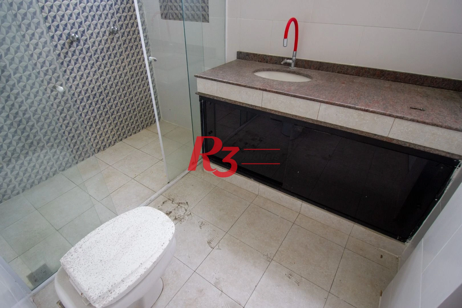 Apartamento com 3 dormitórios à venda, 124 m² por R$ 1.350.000,00 - Boqueirão - Santos/SP