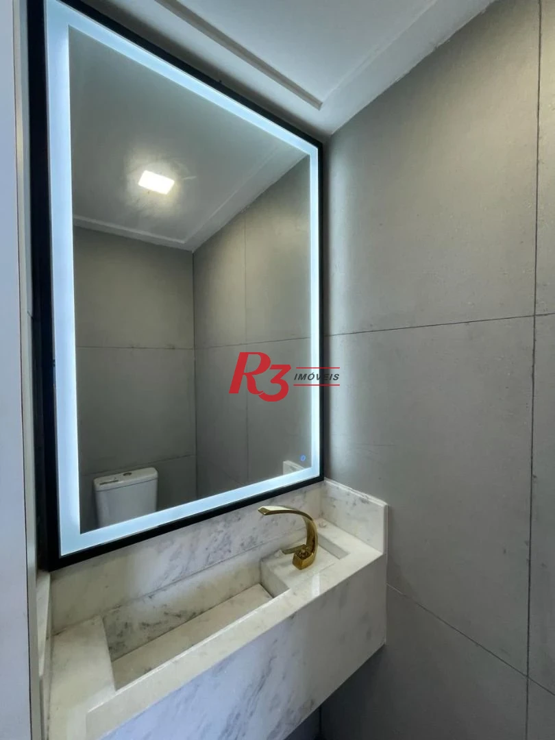 Apartamento com 3 dormitórios à venda, 108 m² por R$ 1.290.000,00 - José Menino - Santos/SP