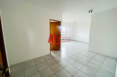 Sala para alugar, 50 m² por R$ 2.700,00/mês - Embaré - Santos/SP