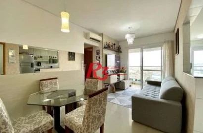 Apartamento à venda, 59 m² por R$ 580.000,00 - Vila Matias - Santos/SP