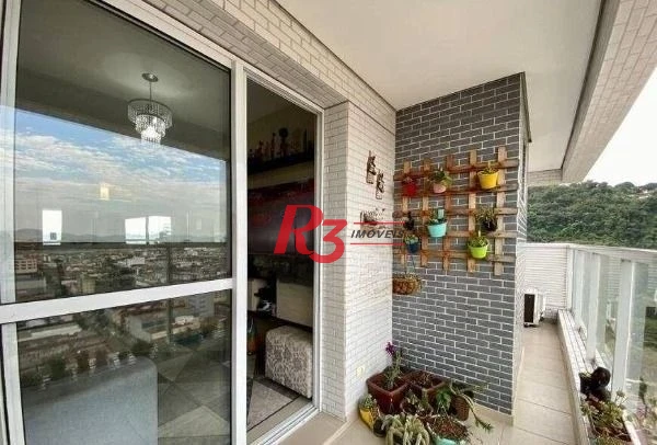 Apartamento à venda, 59 m² por R$ 580.000,00 - Vila Matias - Santos/SP