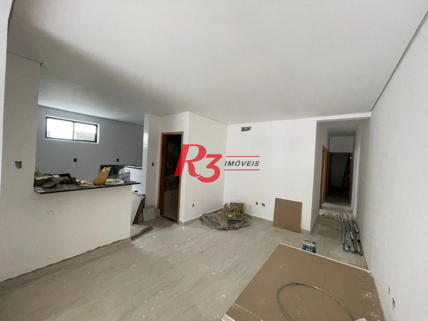 Casa sobreposta térrea com 3 dormitórios, 1 suíte à venda, 114 m² por R$ 805.000 - Vila Belmiro - Santos/SP