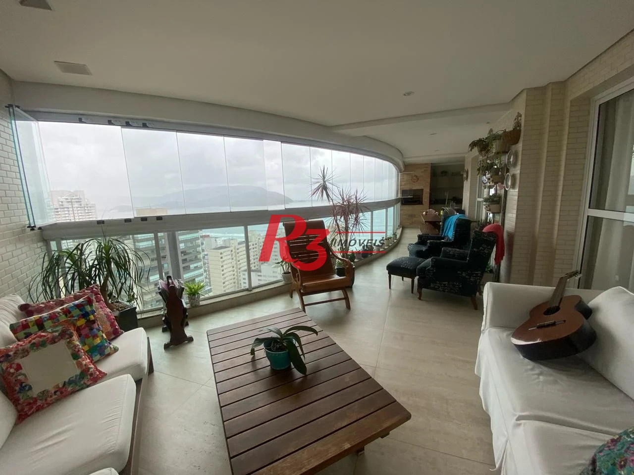 Apartamento com 4 dormitórios à venda, 205 m² por R$ 3.390.000,00 - Embaré - Santos/SP
