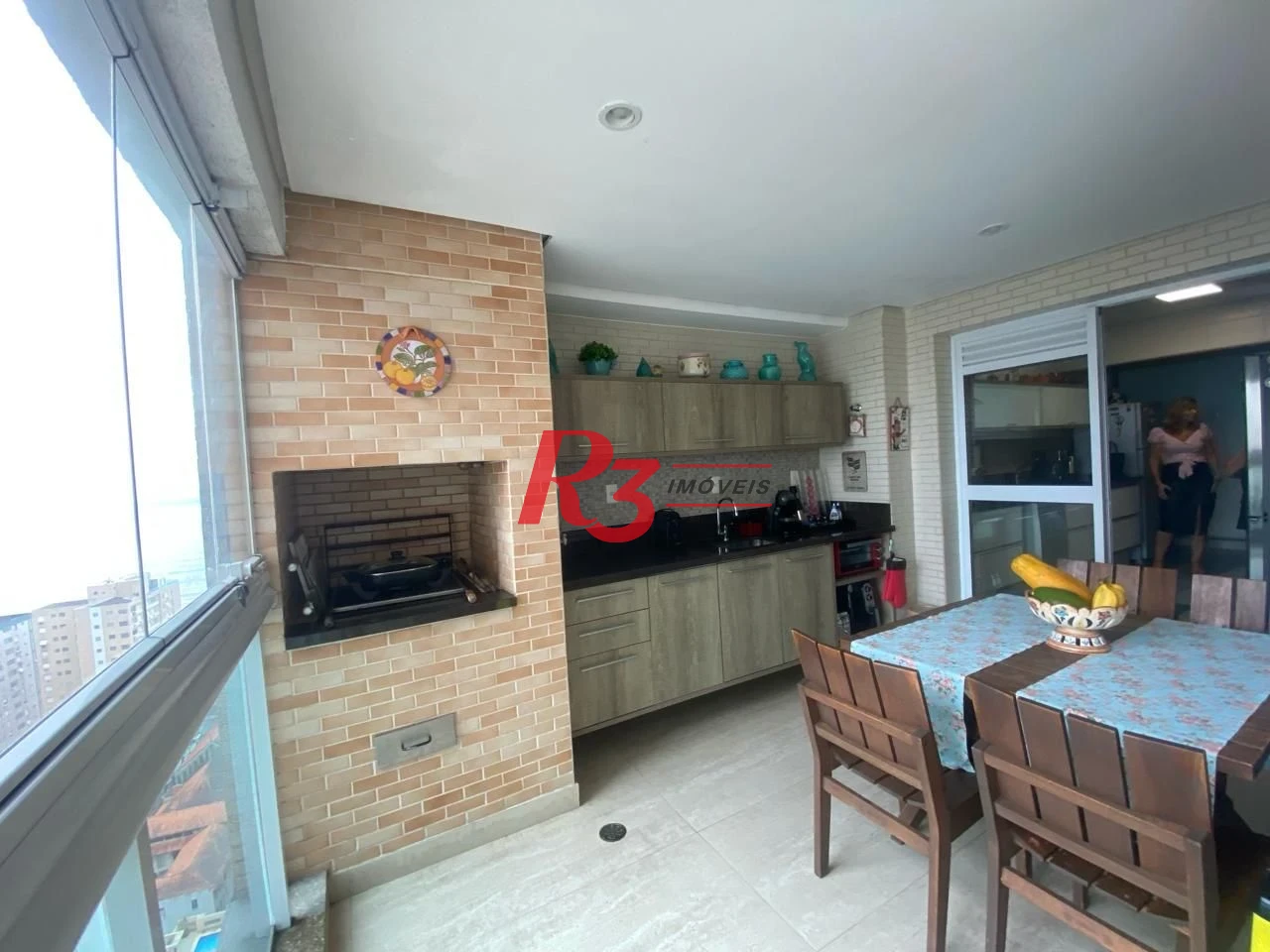 Apartamento com 4 dormitórios à venda, 205 m² por R$ 3.390.000,00 - Embaré - Santos/SP