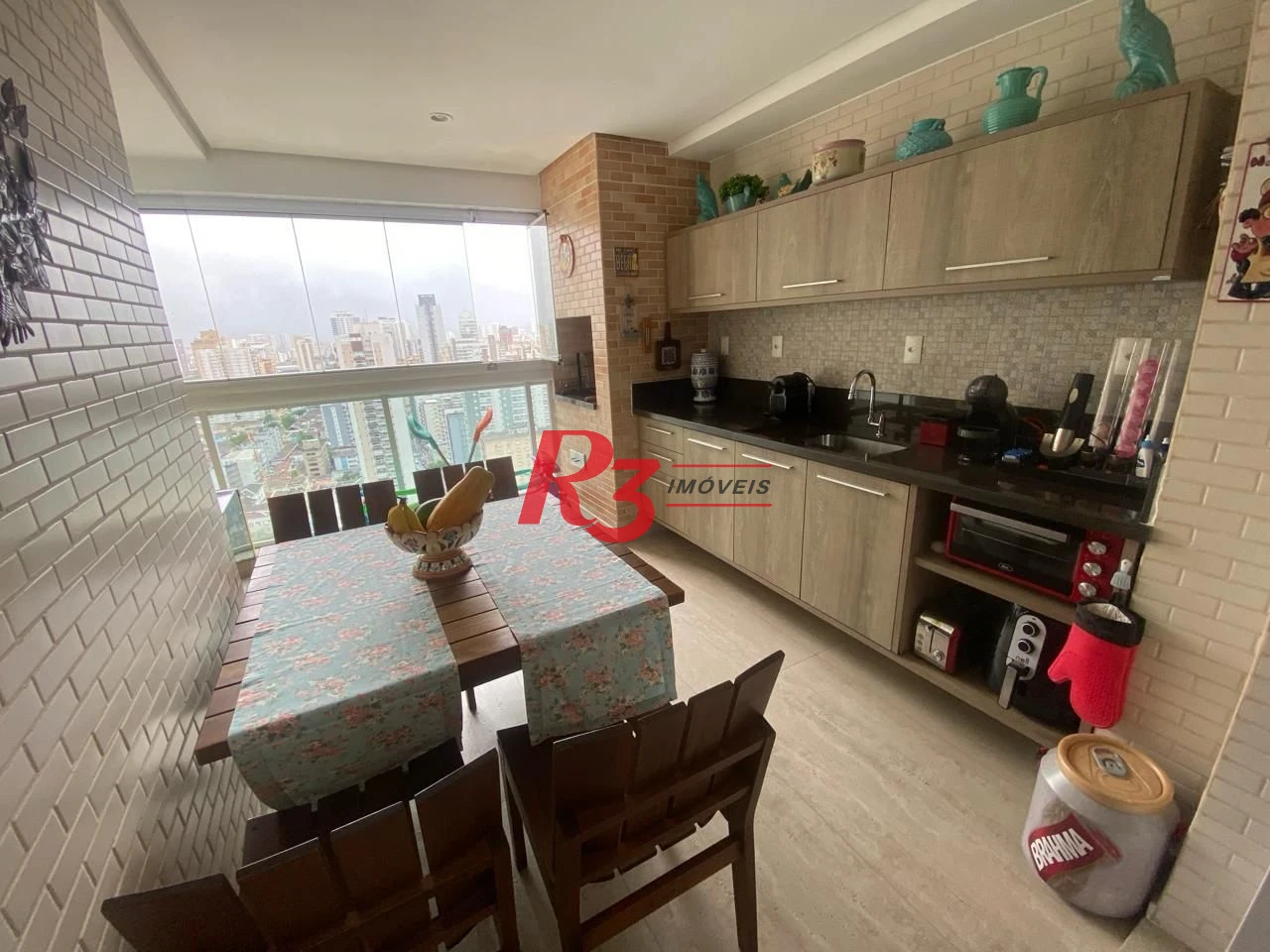 Apartamento com 4 dormitórios à venda, 205 m² por R$ 3.390.000,00 - Embaré - Santos/SP