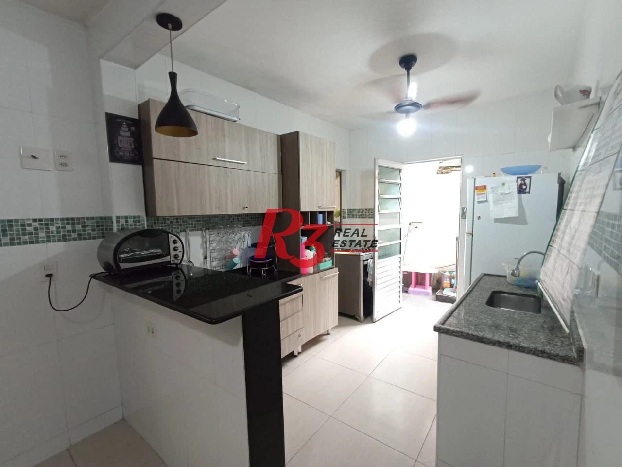 Casa com 3 dormitórios para alugar, 110 m² por R$ 3.500,02/mês - Aparecida - Santos/SP
