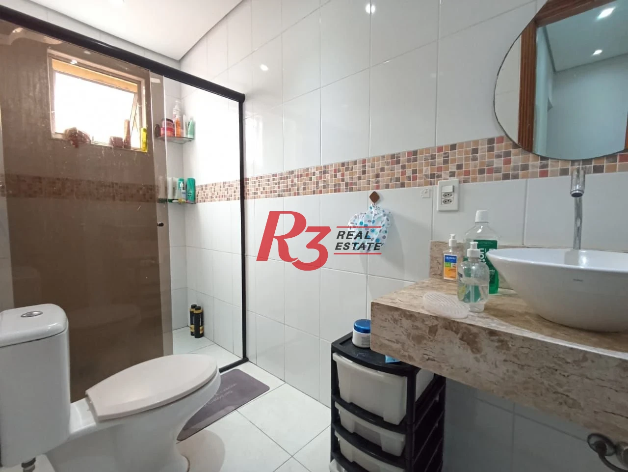 Casa com 3 dormitórios para alugar, 110 m² por R$ 3.500,02/mês - Aparecida - Santos/SP