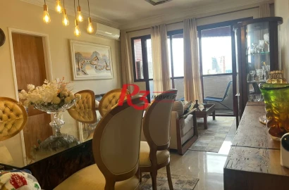 Apartamento à venda, 98 m² por R$ 585.000,00 - Centro - São Vicente/SP