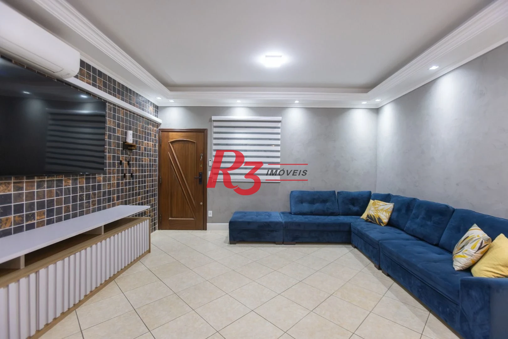 Sobrado com 3 dormitórios à venda, 189 m² por R$ 1.500.000,00 - Campo Grande - Santos/SP
