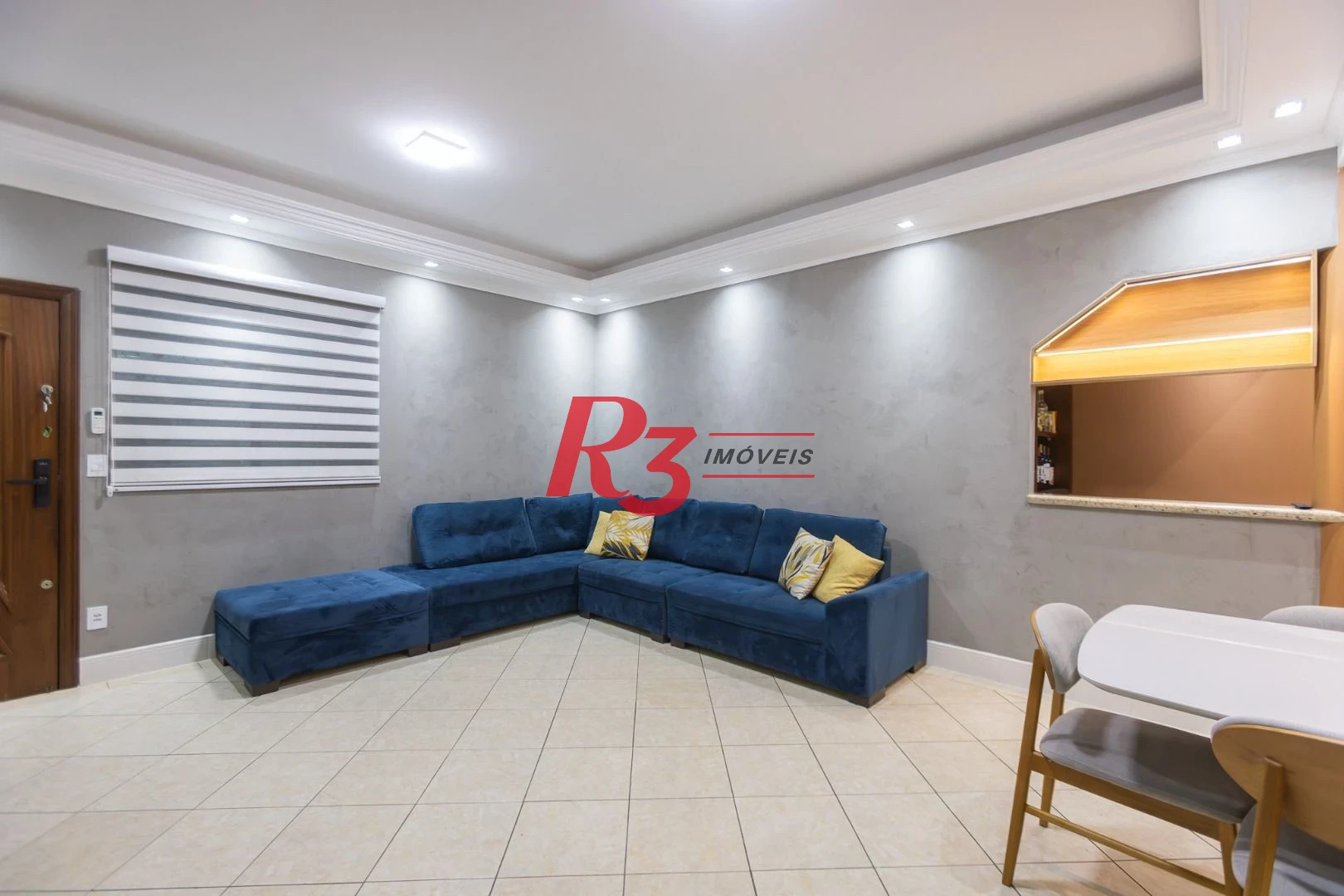 Sobrado com 3 dormitórios à venda, 189 m² por R$ 1.500.000,00 - Campo Grande - Santos/SP