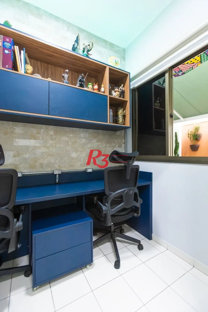 Sobrado com 3 dormitórios à venda, 189 m² por R$ 1.500.000,00 - Campo Grande - Santos/SP