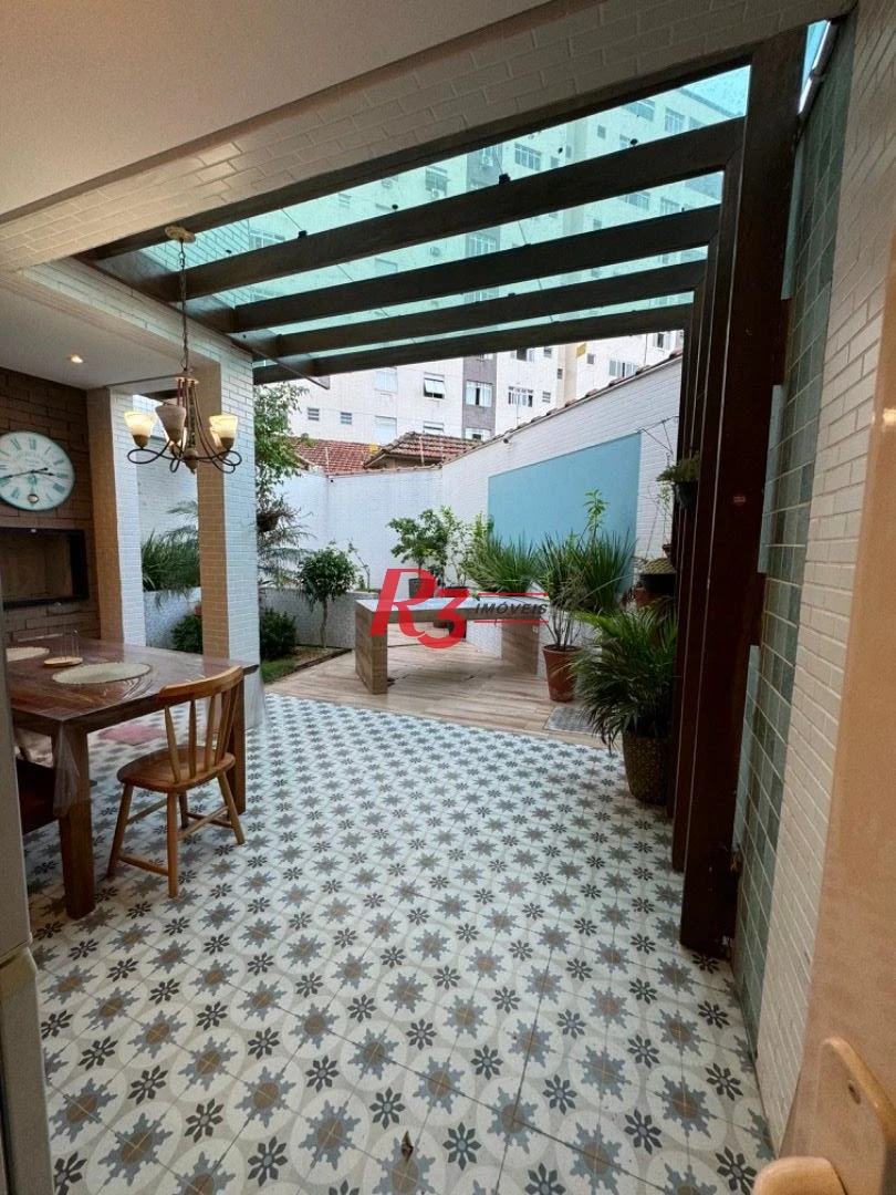 Sobrado à venda, 192 m² por R$ 2.400.000,00 - Aparecida - Santos/SP