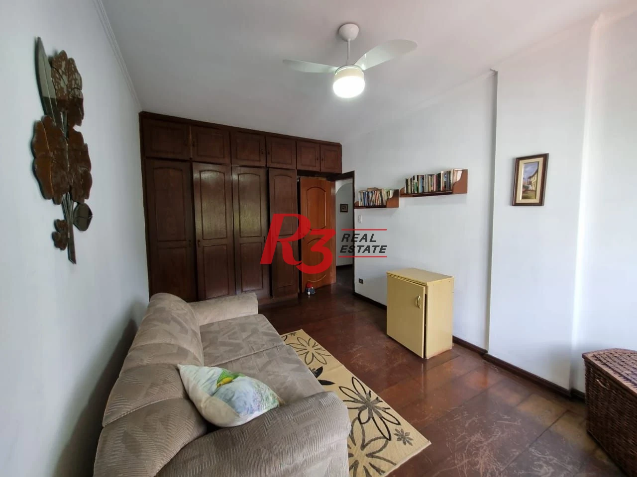 Oportunidade na orla do Itararé, São Vicente, apartamento com vista sensacional, muito amplo, 3 quartos, 3 salas, condição especial!