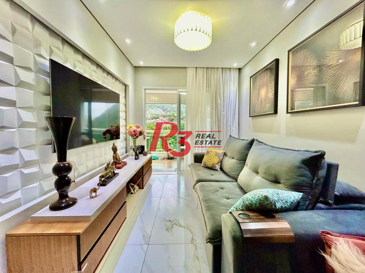 Apartamento à venda, 87 m² por R$ 999.000,00 - José Menino - Santos/SP