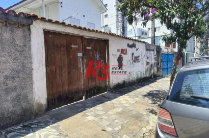 Terreno à venda, 450 m² por R$ 2.700.000,00 - Boqueirão - Santos/SP