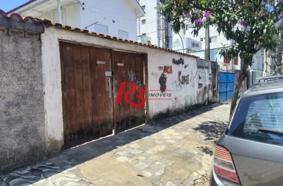 Terreno à venda, 450 m² por R$ 3.200.000,00 - Boqueirão - Santos/SP