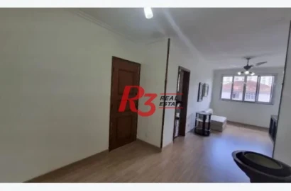 Apartamento com 2 dormitórios à venda, 103 m² por R$ 449.000,00 - Marapé - Santos/SP