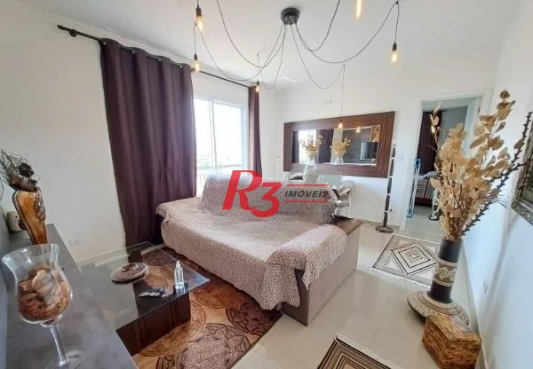 Apartamento com 1 dormitório à venda, 60 m² por R$ 430.000,00 - Vila Matias - Santos/SP