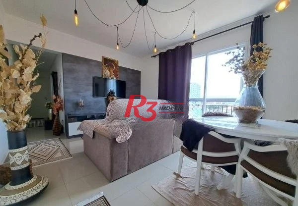 Apartamento com 1 dormitório à venda, 60 m² por R$ 430.000,00 - Vila Matias - Santos/SP