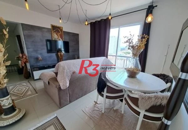 Apartamento com 1 dormitório à venda, 60 m² por R$ 430.000,00 - Vila Matias - Santos/SP