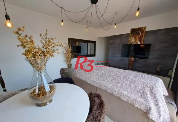Apartamento com 1 dormitório à venda, 60 m² por R$ 430.000,00 - Vila Matias - Santos/SP