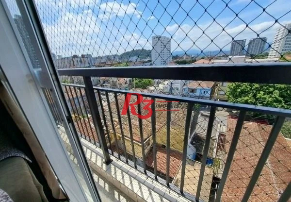 Apartamento com 1 dormitório à venda, 60 m² por R$ 430.000,00 - Vila Matias - Santos/SP