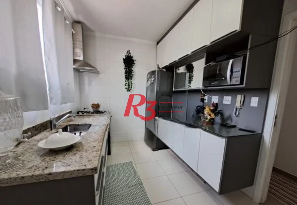 Apartamento com 1 dormitório à venda, 60 m² por R$ 430.000,00 - Vila Matias - Santos/SP