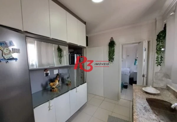 Apartamento com 1 dormitório à venda, 60 m² por R$ 430.000,00 - Vila Matias - Santos/SP
