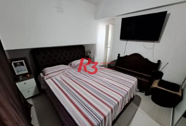 Apartamento com 1 dormitório à venda, 60 m² por R$ 430.000,00 - Vila Matias - Santos/SP