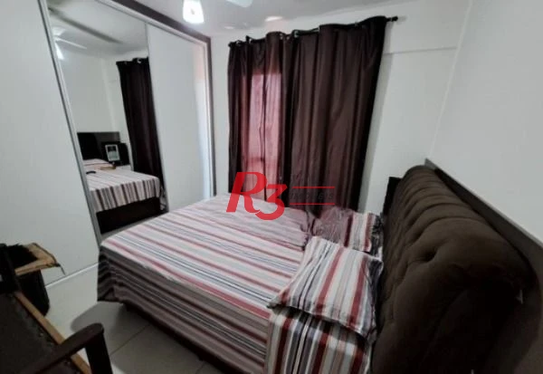 Apartamento com 1 dormitório à venda, 60 m² por R$ 430.000,00 - Vila Matias - Santos/SP